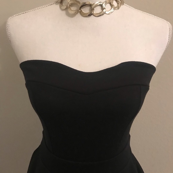 Poof Couture Little Black Cocktail Dress - Picture 4 of 7